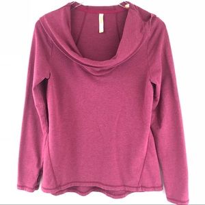 Lucy | Pull Over Active Sweater (Small) - Magenta